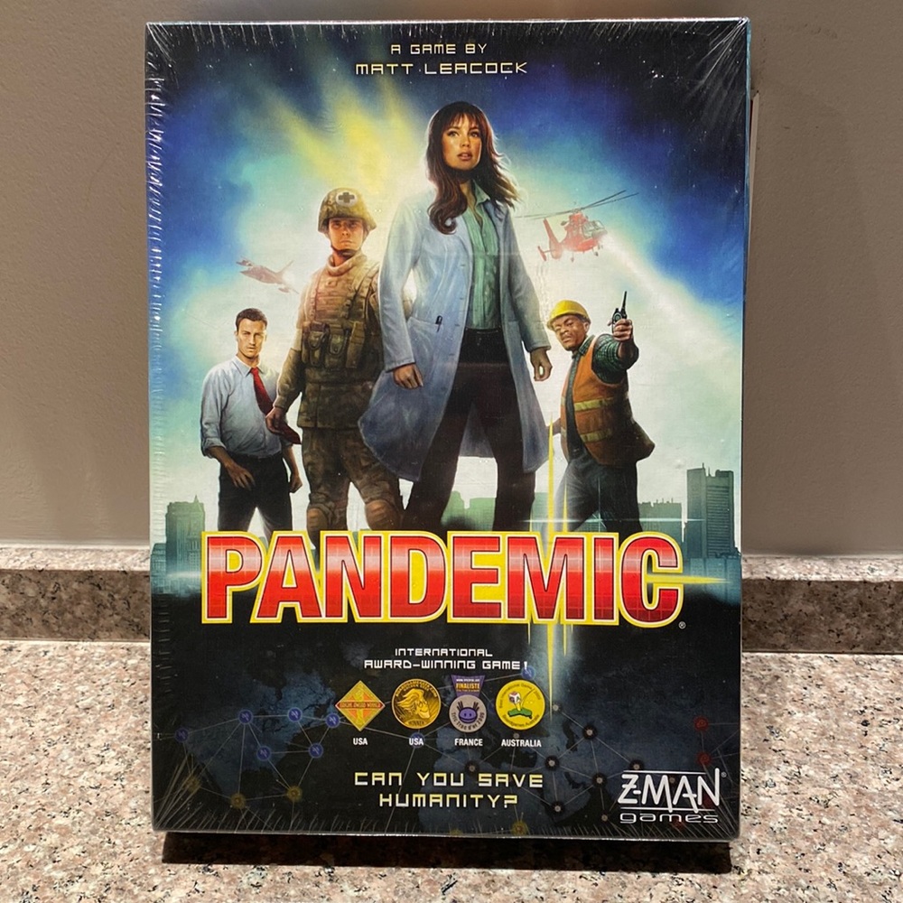 Pandemic NEW NIB award winning game by Z-Man and Matt Leacock